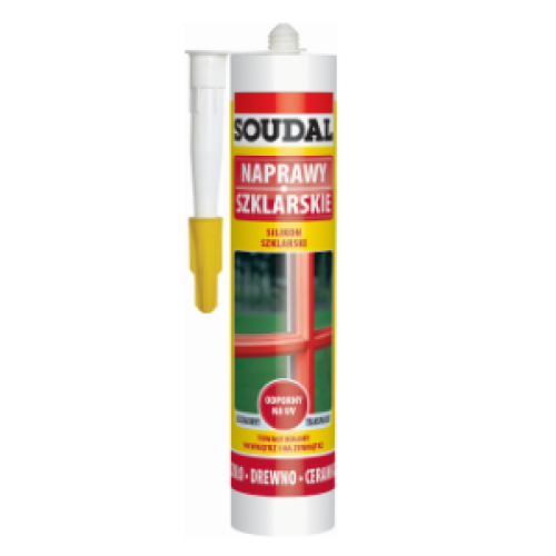 Soudal Glazing Silicone - Clear 280ml