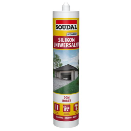 Soudal Multi Purpose Silicone - Clear 280ml