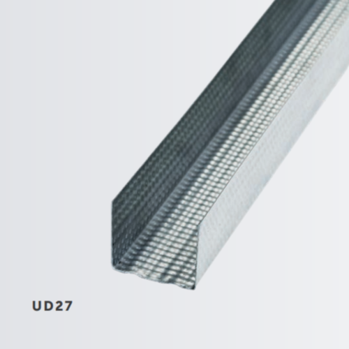 27mm Galvanised Steel Ceiling Channel UD-27 - Perimeter Channel - 3000mm