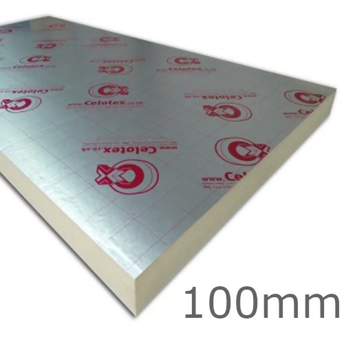 100mm Celotex GA4000 Insulation Board PIR - GA4100