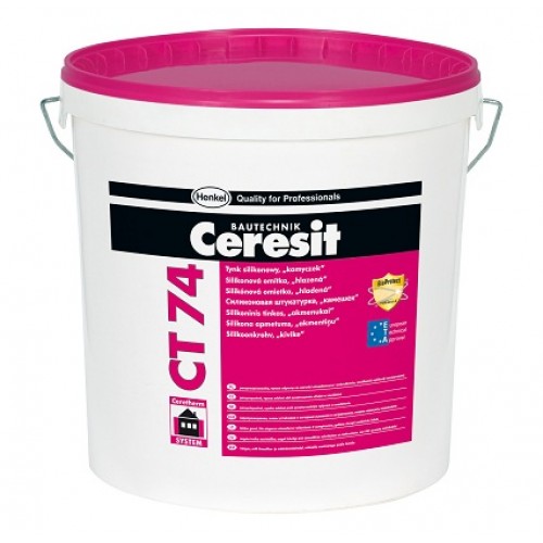 Ceresit CT74 Silicone Render - Stone Texture 1.5mm grain 25kg