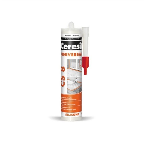 Ceresit CS8 Universal Silicone Sealant Clear - 280ml