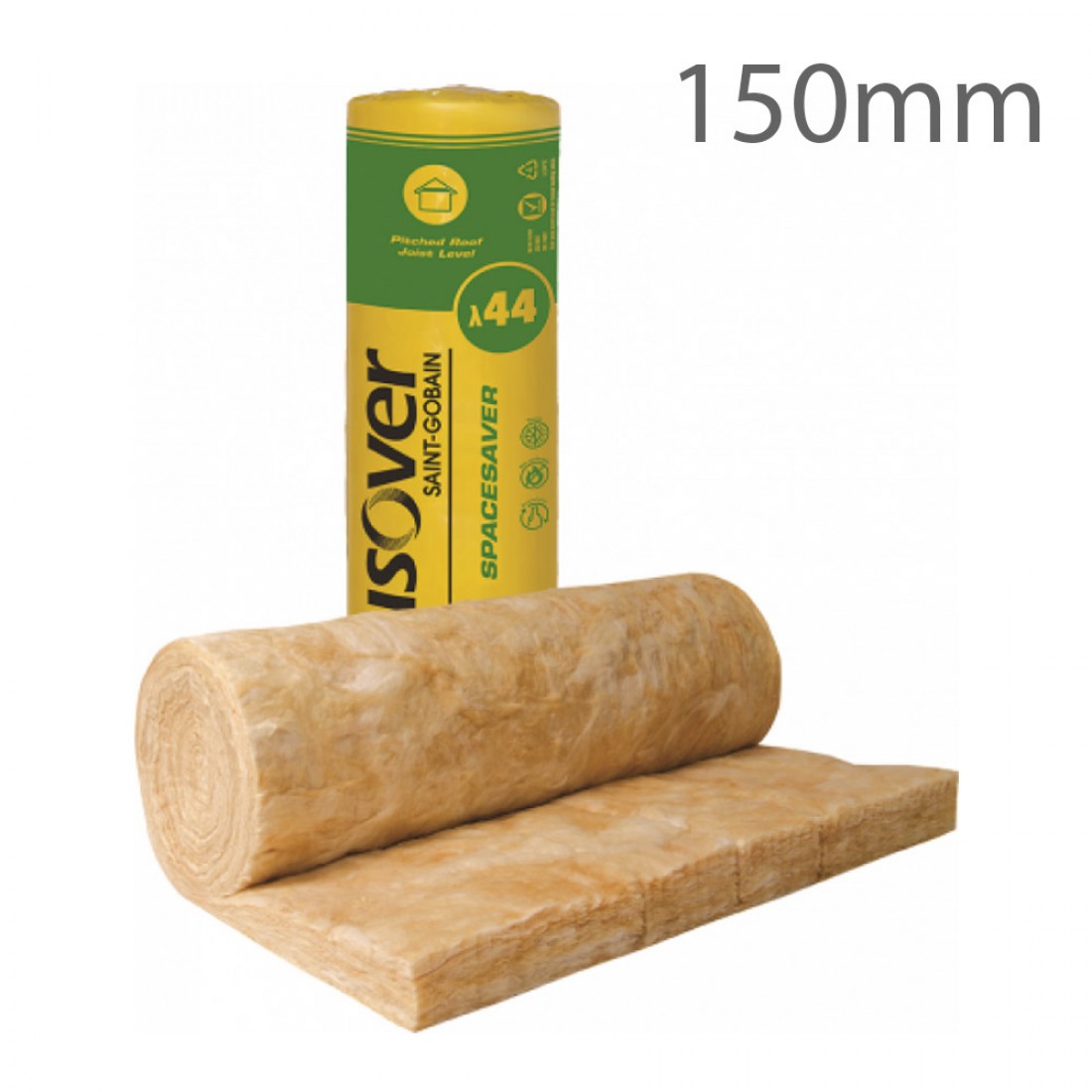 1286 Isover Spacesaver Insulation Roll 150mm 1100x1100 