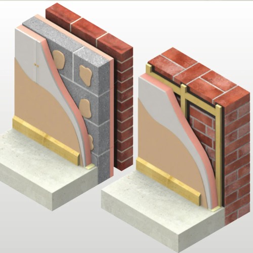 62.5mm Kingspan Single Board Kooltherm K118 Insulated Plasterboard (50mm phenolic insulation with 12.5mm plasterboard)