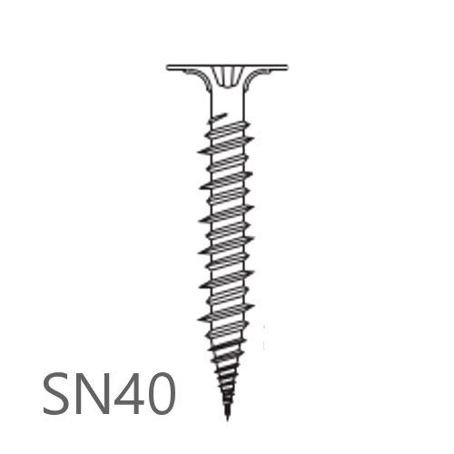 4.2mm x 40mm Knauf SN40 Aquapanel Rustproofed Maxi Screws (box of 250)