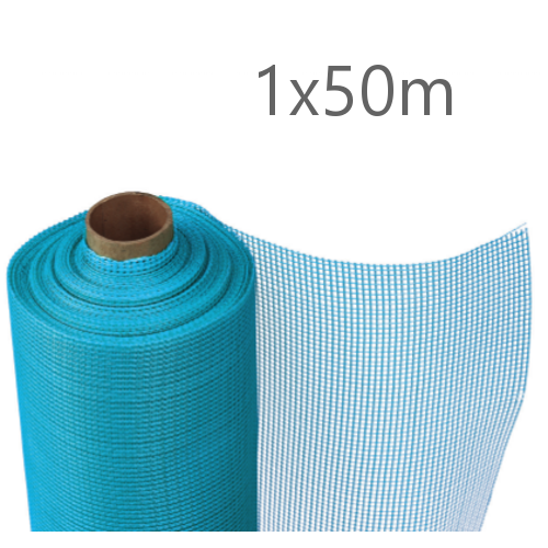 Knauf Aquapanel Exterior Reinforcing Mesh - Blue 50m