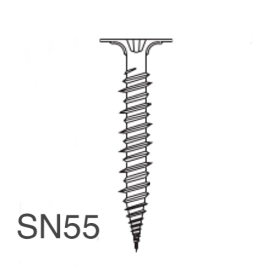 4.2mm x 55mm Knauf SN40 Aquapanel Rustproofed Maxi Screws (box of 250)