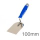 100mm Kubala Stucco Trowel - Stainless Steel Blade with a Welded-on Soft Handle