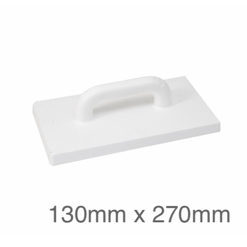 Polystyrene Float - Finishing Float for Plastering - 130mm x 270mm