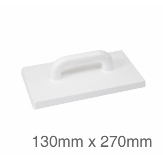 Polystyrene Float - Finishing Float for Plastering - 130mm x 270mm