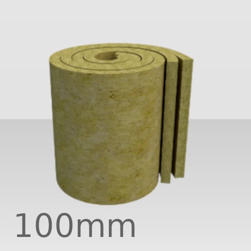 Rockwool 100mm Twin Roll Loft Insulation