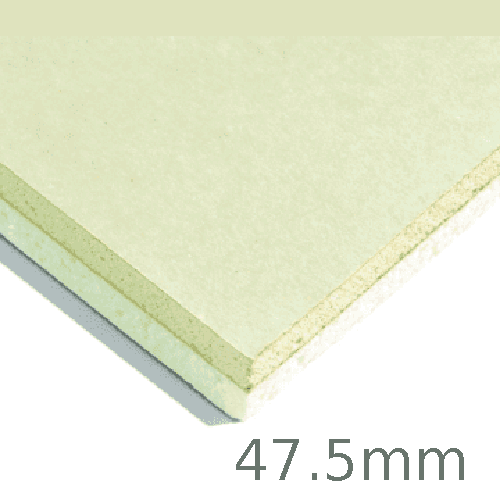 Xtratherm 47.5mm XT/TL Thermal Liner Dot and Dab (35mm PIR and 12.5mm Plasterboard)