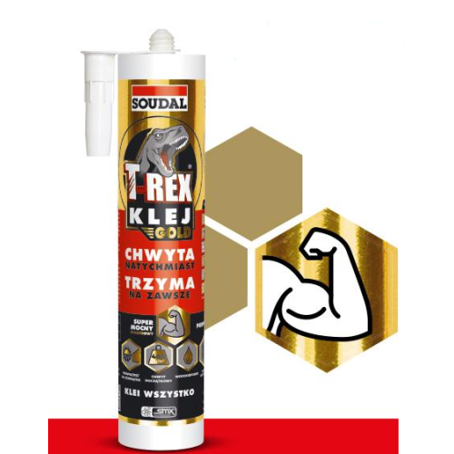 Soudal T-REX Gold - Adhesive - White 290ml