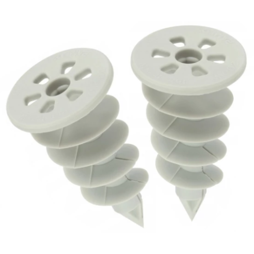 Klimas Spiral Anchors Screwed-in Helical Fastener for Polystyrene Insulation WK-DS (pack of 10) 50mm x 28mm