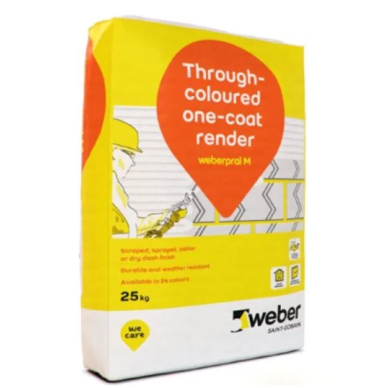 Weber | Weberpral M Render 25kg | Insulation and Mesh Adh| Brighton Store