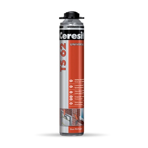 Ceresit TS62 - Polyurethane gun foam 750ml